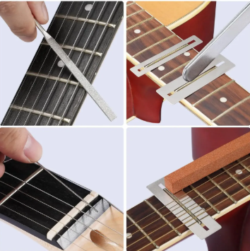 Kit Ferramentas Reparação E Cuidados Guitarra Luthier 25pcs