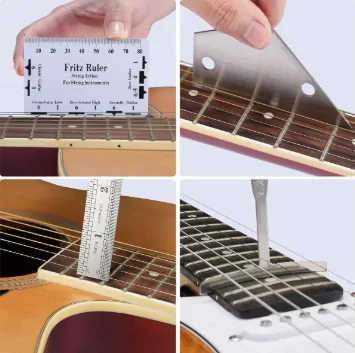 Kit Ferramentas Reparação E Cuidados Guitarra Luthier 25pcs